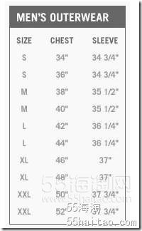 凯尼斯·柯尔 Kenneth Cole尺码对照表，Kenneth Cole衣服、Kenneth Cole鞋子尺码对照表-图片9