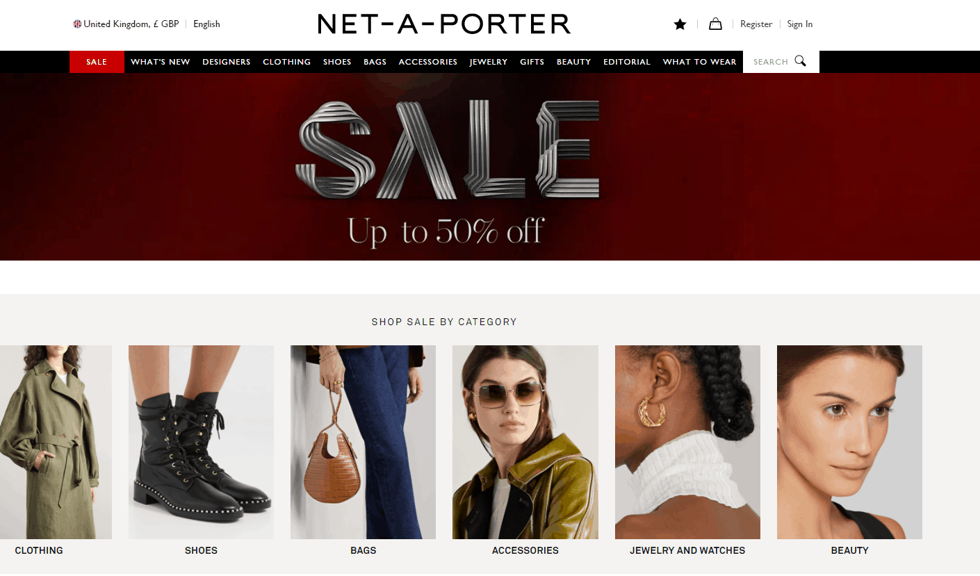 NET-A-PORTER優惠代碼2022-net a porter英國站年末大促低至5折促銷好價收Gucci、Fendi墨鏡