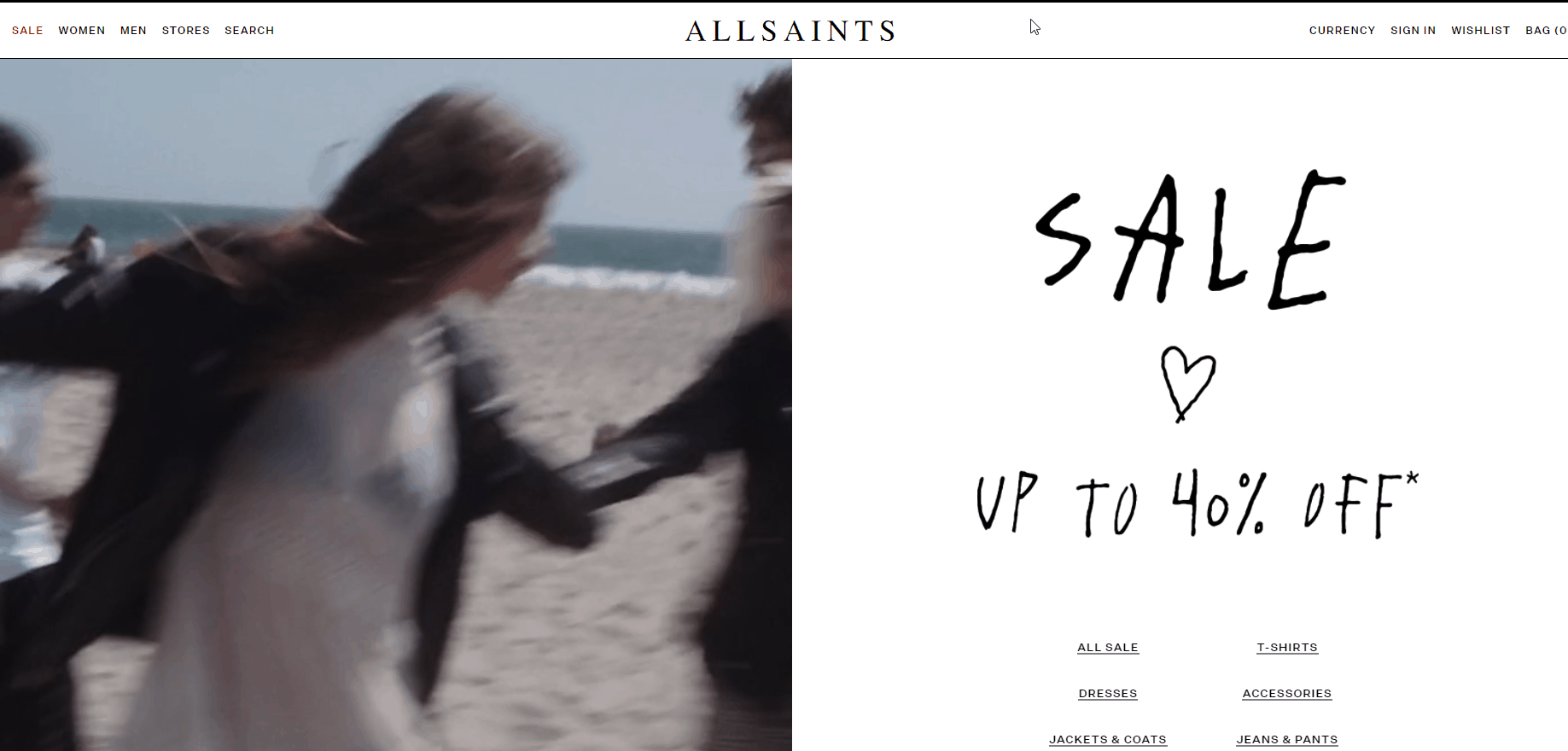 All Saints优惠码2024 allsaints美国官网夏季大促低至6折促销英国官网同步
